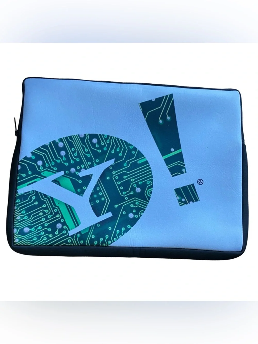 Yahoo! Padded Laptop Sleeve Circuit Board PCB Silicon Valley Merch Promo 14x10